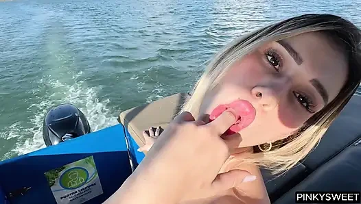 Üvey Kardeşimle Sahilde Tatildeyiz Ve Sonunda Seks Yapıyoruz, Pembe Amımda Büyük Boşalma