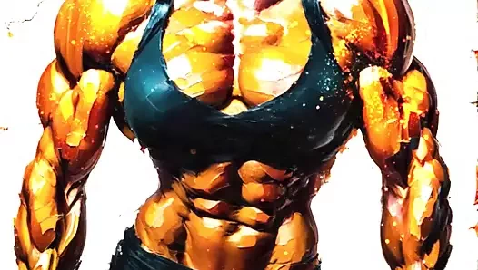 Patreon'umdan kaslı kadın