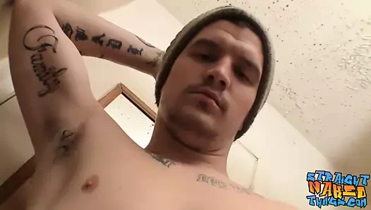 Yaramaz düz thug lex şerit cums üzerinde mirror süre mastürbasyon