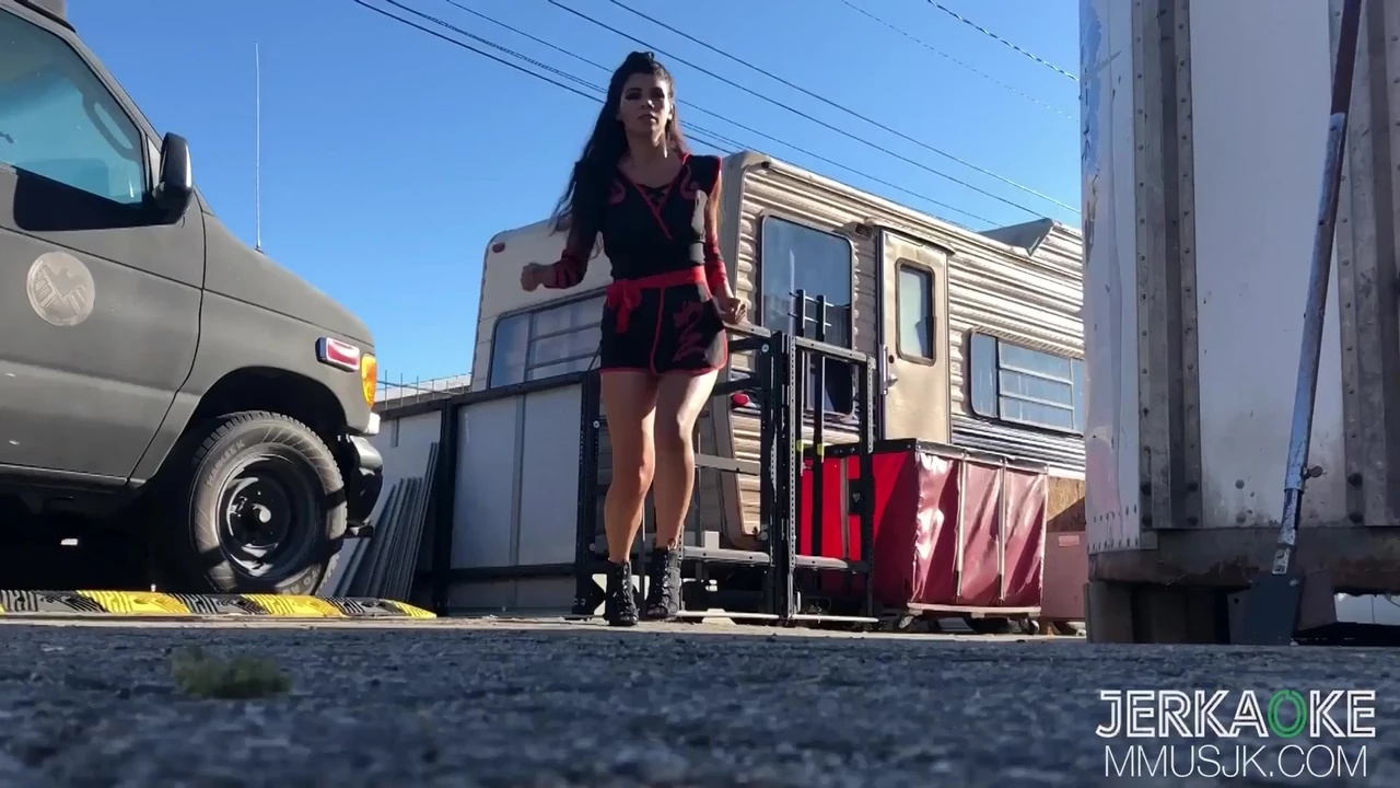 Jerkaoke - nóng ninja hoan với whitney wright và harley sương mù