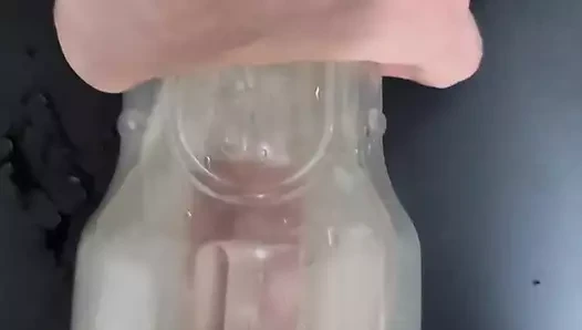 korean big cock masterbation and cumshot