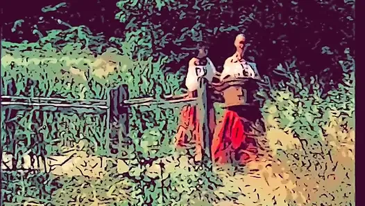 Klasik sikiş: mütevazı hizmetçi ve büyüleyici general