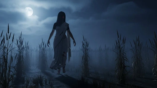 She roams the fields in Horror Animation.