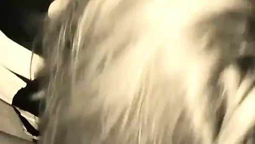 vestido blanco y negro