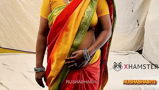 Indian Wife and Husband's Friend Both Had Sex Secretly When Wife Was Angry with Husband