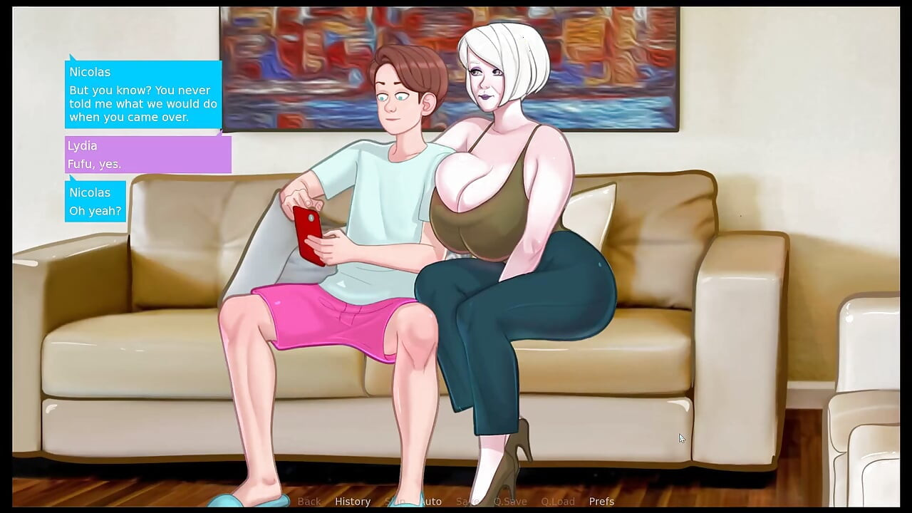 Sexnote - tüm seks sahneleri tabu hentai oyunu porno oyunu ep.42 büyük üvey anne seks yaparken yarak emiyor!