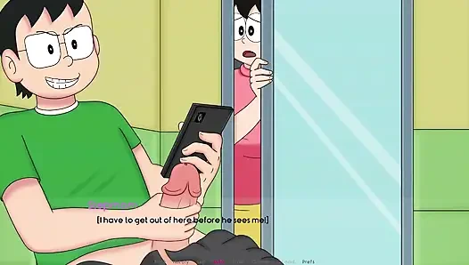 19 yo Nobita xxx with everyone and his stepmom part 1