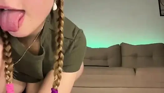 Creampie anal fucking with big dildo jucielussie