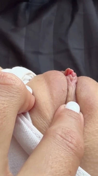 POV Islak Beyaz Külot Çıkarma + Yakın Çekim Klitorik Orgazm Solo | Bölüm 1