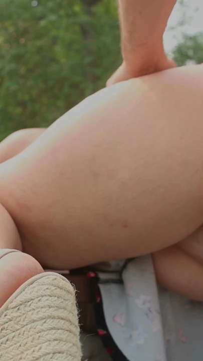 Step Bro Catches Me Playing In The Woods And Fucks Me On The Picnic Table | Clip 1