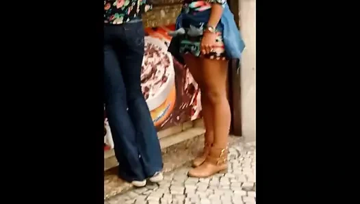 Morena na rua