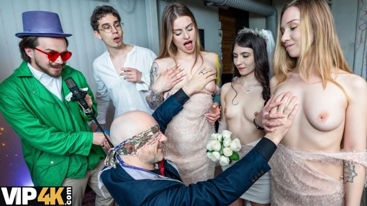 VIP4K. Damat gelininin göğüslerini tahmin edecek mi?