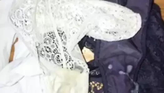 Je gicle dans la culotte de ma grosse femme