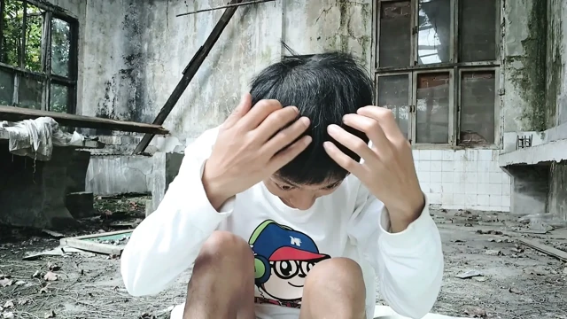 Mischievous Boy's Birthday Special: Masturbation, Moaning, and Ejaculation in the Kitchen of an Abandoned Academy