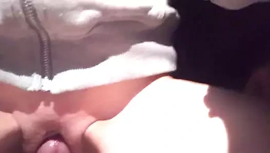 İngiliz chav karım minibüste çok ıslanıyor