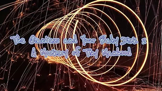 Dev kadın ve bebek yarağın 2 minik erkekliğin bir alayı