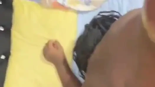 Büyük zenci farklı pozisyonlarda almak