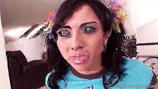 Derin bir horoz darbe ile bir uyandırıcı sert seks