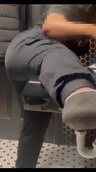 These Bathrooms Are OUT OF Order But IM HORNY So I Locked Myself In! | Clip 1