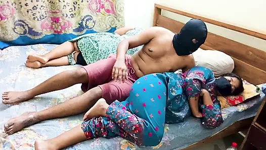 Morjenab_New Hintli bangla evli kadın baldız, kayınbiraderi, üçlü seks videosu, prt 1