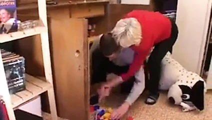 Irina with boy and toys2