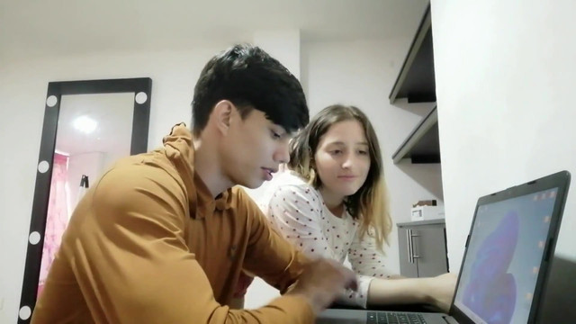 I ASK MY NEIGHBOR THE COMPUTER FOR HELP BUT HE DISCOVERS MY HOT VIDEOS