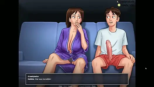 Üvey annem beni kanepede sakso çekiyor (dublajlı)