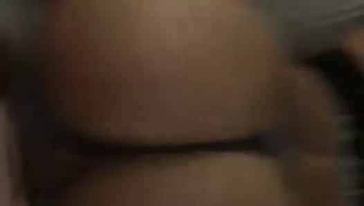 Nice looking booty doggy sex