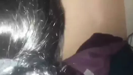 Hintli genç kız erkek arkadaşıyla seks yapıyor