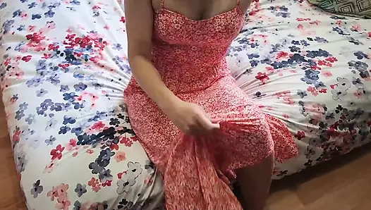 Elbise domaltmalı boşalma