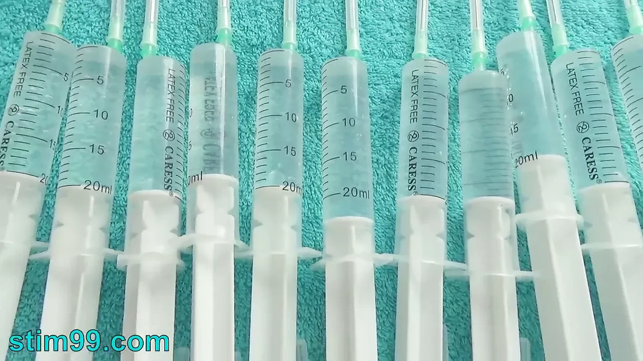 Saline Inflation of Tits and Pussy