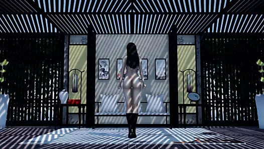 Ateşli çıplak kızların seksi danslarının derlemesi