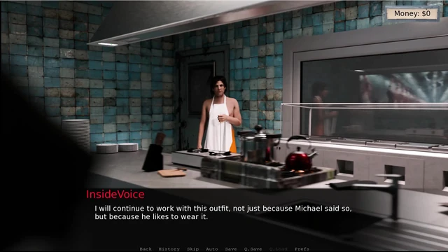 Kadın kılıklı hapishanesi 5 - Adam kadın kılıklı olmak için eğitim alıyor... Hapishane patronu sakso çekiyor