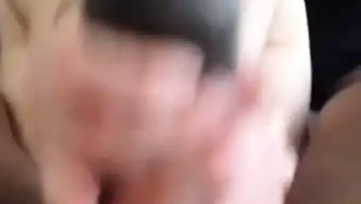 Dev siyah horoz handjob