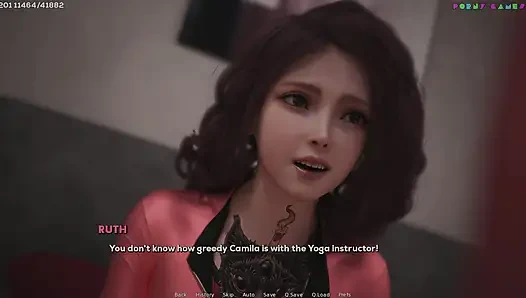 Shamandev'in arzu gölgeleri - genç Yuria zenciyle sikiliyor: resmi ilk büyük zenci sahnesi 56