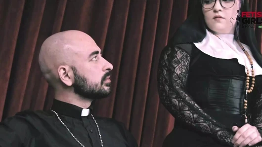 Ön izleme, buralarda gördüğün en sürtük Brezilyalı rahibenin üçlemesi!!