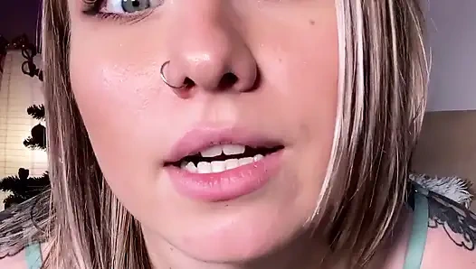 Yayından sonra, oh evet, bayıldım! Gerçek döl dildo ve domi