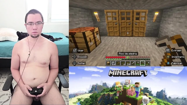 A HORNY, NAKED MAN PLAYS MINECRAFT #2
