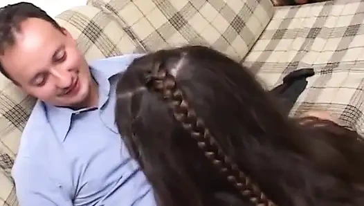 Gerçek İtalyan evli kadın evde gizli sevgilisiyle seks yapıyor