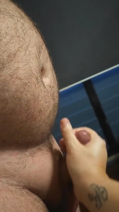 Thrilling moment from "Horny mom gives tinder date a handjob"