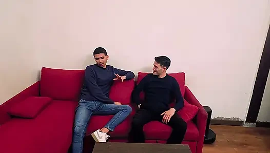 The landlady comes to the house to take measurements for renovations and we end up fucking her like a dog, the two of us.