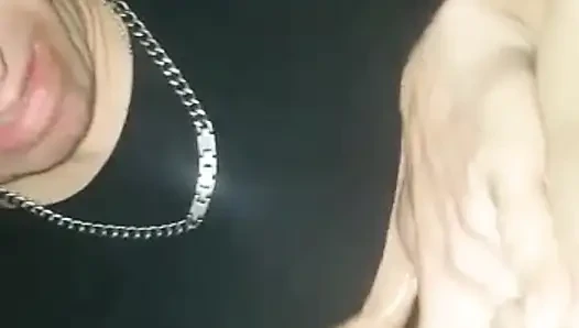 Amcığıyla eğlenceli zaman