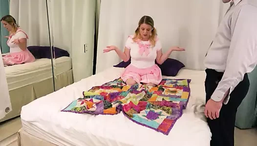 Dindar üvey kız anal boşluk öğrenir