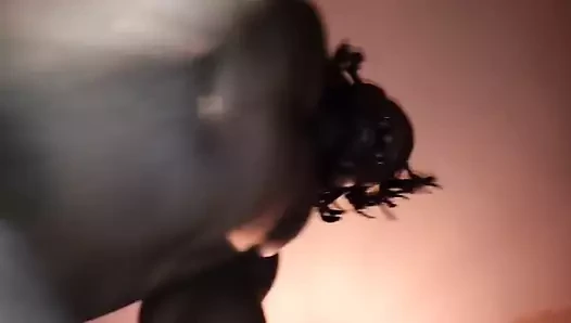 Derin beyaz kıçından..