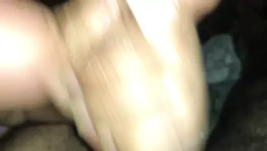 Kız arkadaş döl tadılıyor