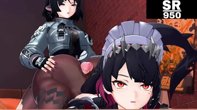 Новая горничная не могла терпеть