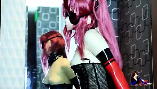 Japon bebek lateks fetiş