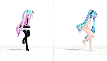 Mmd miku dansı