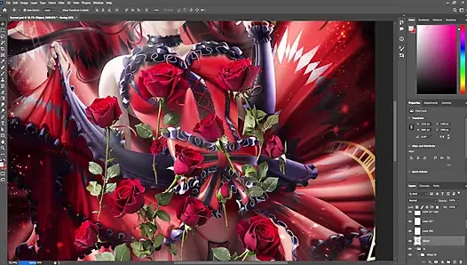 Kurumi timelapse sfw date a live