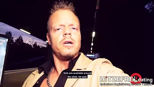 Busty sıcak Alman bebek seçilmiş yukarı at becerdin dışında